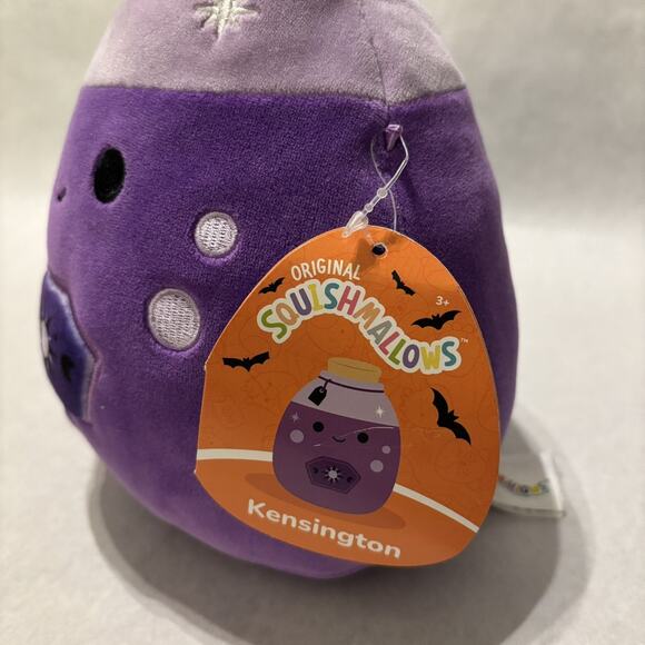 Squishmallows 8 inch Kensington the Potion Bottle Plush Toy NEW w Tags Halloween - Picture 1 of 2